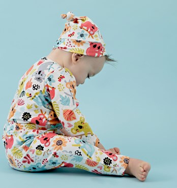 Pebble and Poppet Organic Cotton Baby Beanie Image