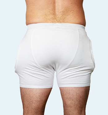 Mens Protective Underwear with Sewn-in Shields Image
