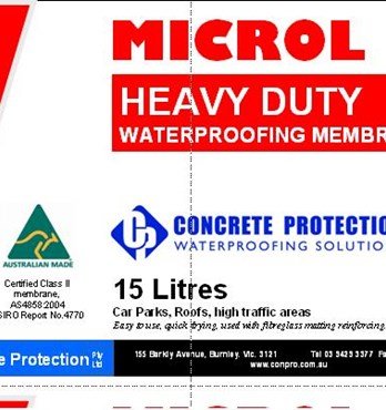 Waterproofing Membranes: Microl; Micraflex; Fibreflex; Flexipro Image