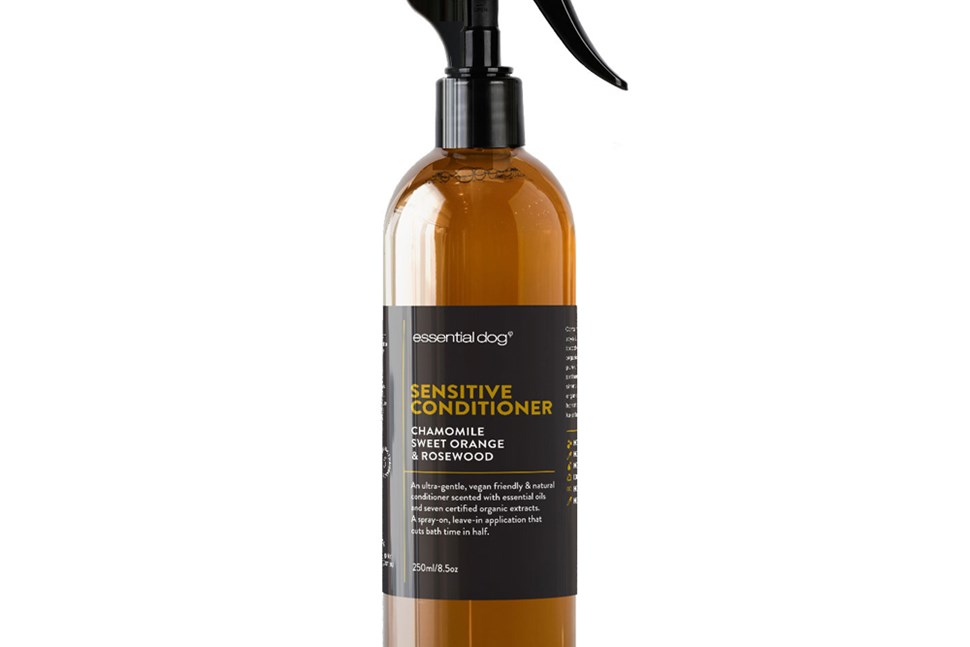 Essential Dog Conditioner (Sensitive): Chamomile, Sweet Orange & Rosewood