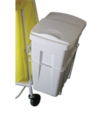 Collection trolley side bin & bracket attachment Image