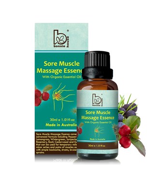Bonnie House Sore Muscle Massage Essence 30ml Image