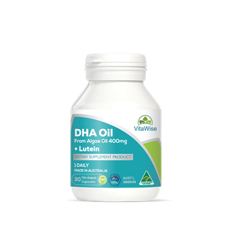 VitaWise Brain and Eye Support with Hi-Strength DHA + Lutein