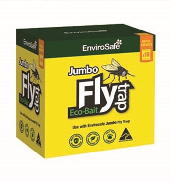 EnviroSafe Fly Trap Jumbo Bait 18 Pack Image