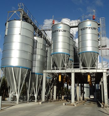 Feed and Pellet Silos Image