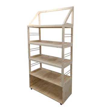 Stacked Shelving Unit Image