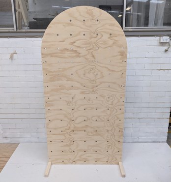 Freestanding Arch Pegboard (Rent) Image