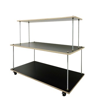 Black Centred Floating Stand Rental Image