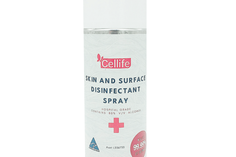 Cellife Skin and Surface Disinfectant Spray 