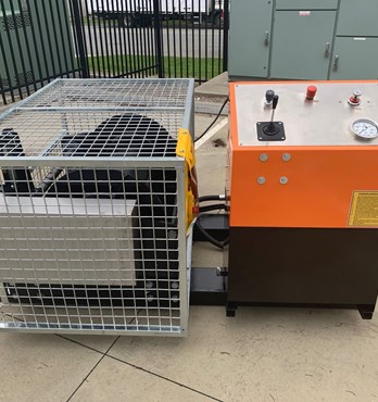 20kN Rope drum winch Image