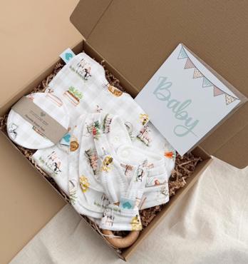 Luxury Handmade Baby Gift Set – Little Farms Image