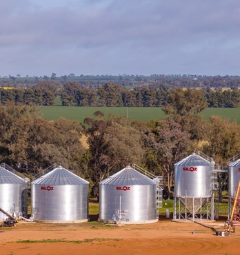 Sealed Flat Bottom Silo Image