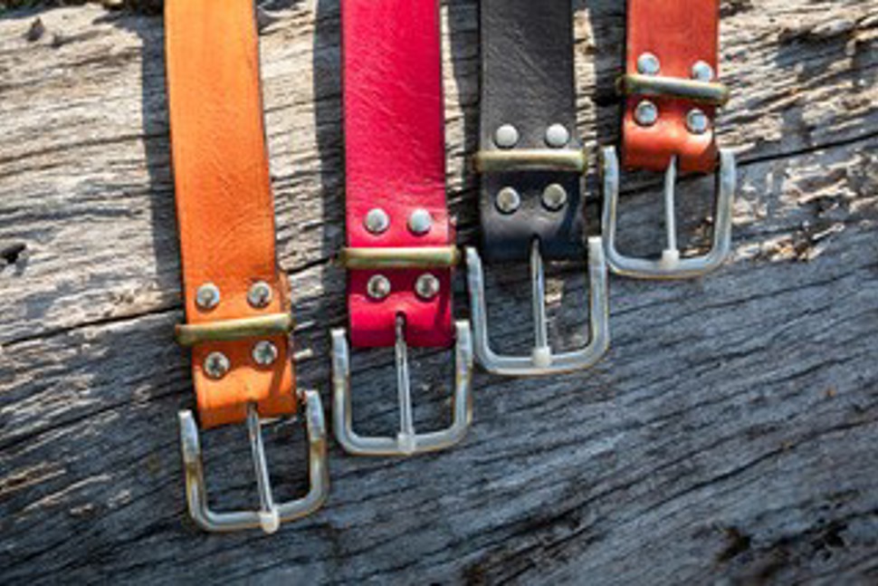 Leather belts