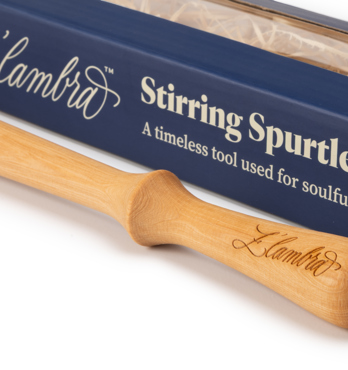Wooden Stirring Spurtle Image