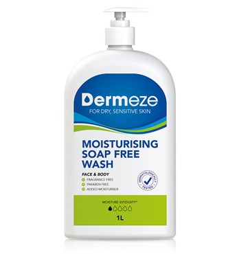 Dermeze Moisturising Soap Free Wash 1L Image
