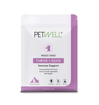 PetWell THRIVE + DUCK Functional Treat Image