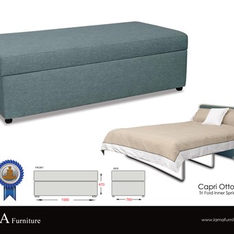 velgørenhed Matematik hjælp Capri Ottoman Sofa Bed - The Australian Made Campaign