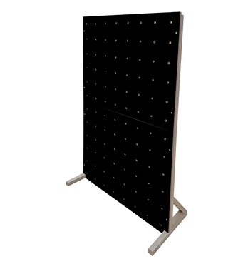 Black Facade Freestanding Pegboards Image