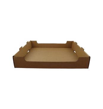 Large Heavy Duty Stackable Cardboard Catering & Storage Tray (One Piece Self Locking) Image