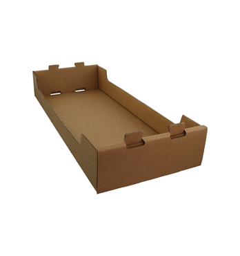 Medium Heavy Duty Stackable Cardboard Catering & Storage Tray (One Piece Self Locking) Image