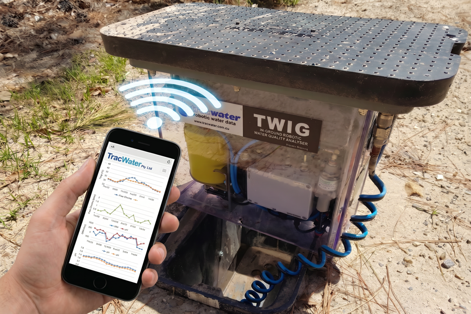 TracWater TWIG In-ground Water Quality Robot