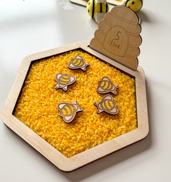 Bee Counting Game Image