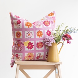 Screen Printed Linen Cushions