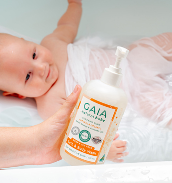 GAIA Natural Baby Bath & body wash Image