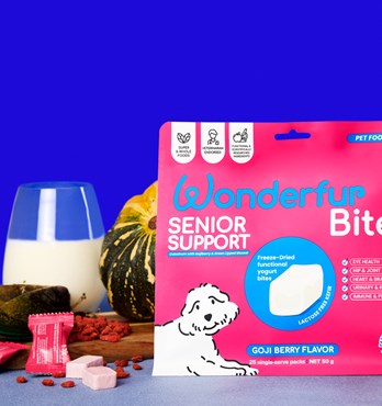 Wonderfur Bites Senior Support for dogs Image