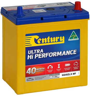 Century Ultra Hi Performance NS40ZLX MF Battery Image