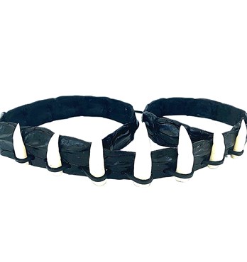 Crocodile Hatband With Croc Teeth Image