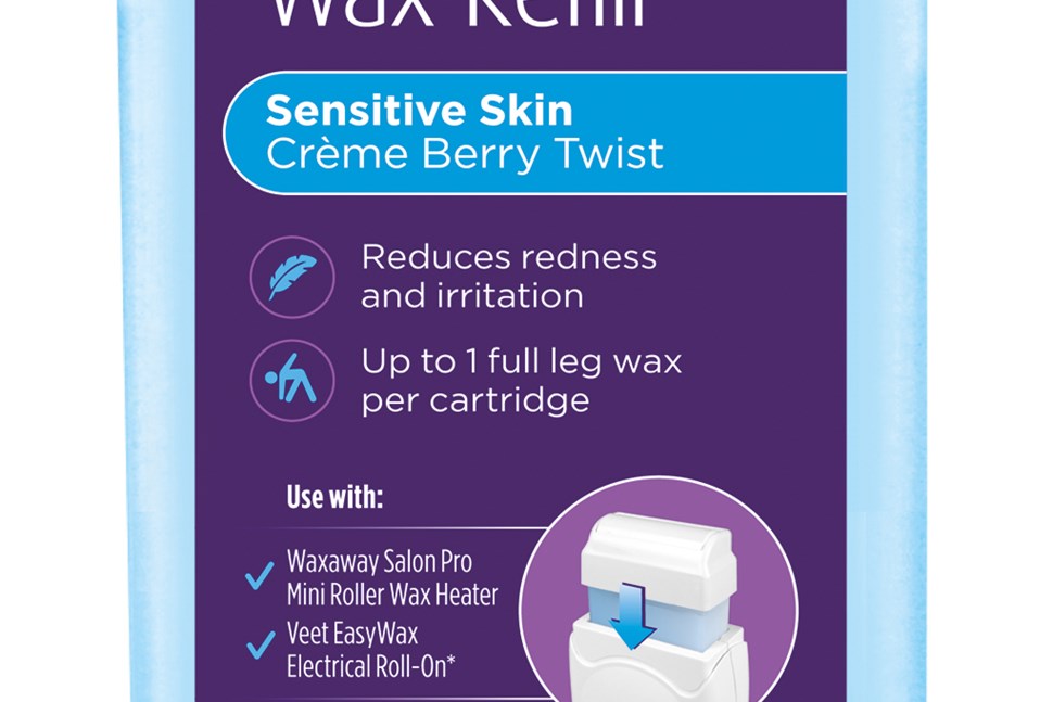Waxaway Salon Pro Creme Berry Twist Wax Cartridge Refill 50ml