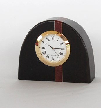 Ancient Redgum Desk Clock Image