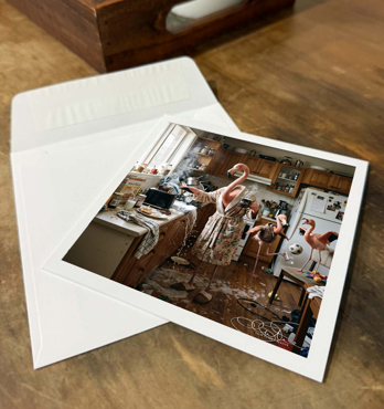 Dragons & Caffeine Greeting Cards Image