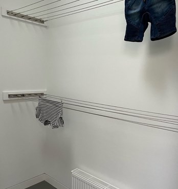 Wall to Wall Clothesline Dry Rack Image