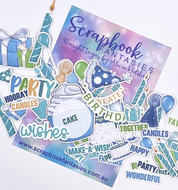 Scrapbook Fantasies' Colour-Cuts Image