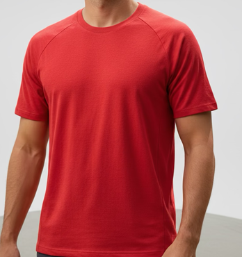 Plain Merino Wool Short Sleeve T-shirt  Image