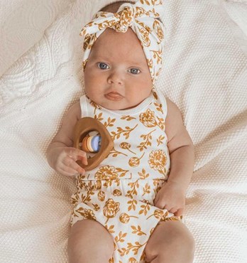 Organic Cotton Baby Headband Image