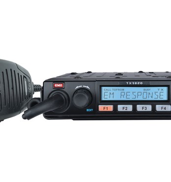 GME TX3820U UHF 25W local mount commercial radio Image
