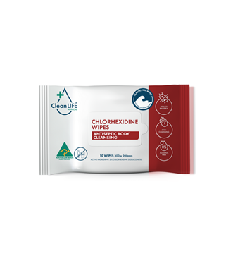 CleanLIFE Medical Chlorhexidine Wipes Image
