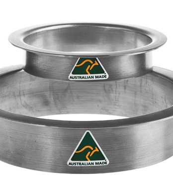 Stainless Steel Rings Large (LR07) 125mm and Small (SSS07) 85mm Image