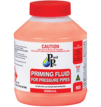 PVC Pipe Priming Fluid For Pressure Pipes - Red Image