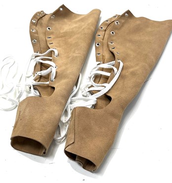 Trapeze Leather Boots Image