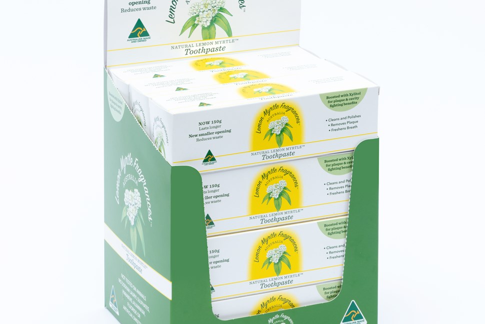 Lemon Myrtle Fragrances Toothpaste