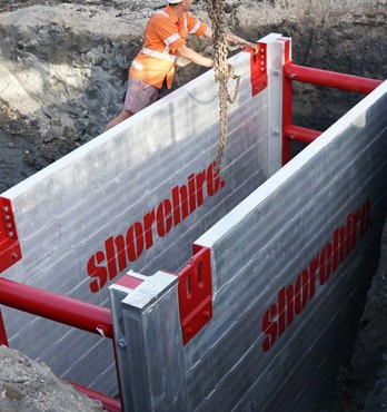 Trench Shoring Boxes - Aluminium Image