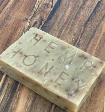 Honey and Hemp Soap Image
