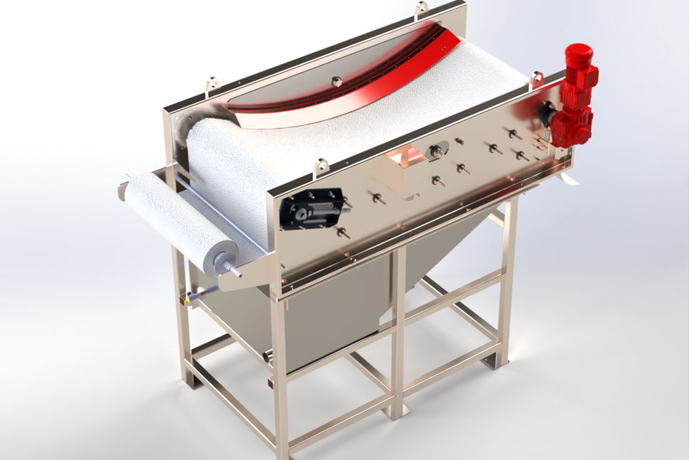 Gravity Fed Paper Filtration System