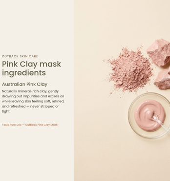 Outback Pink Clay Mask Image