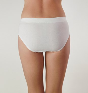 Comfy Bum Knickers - White Image