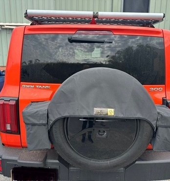 Camper's Choice Canvas Spare Wheel Cover Image